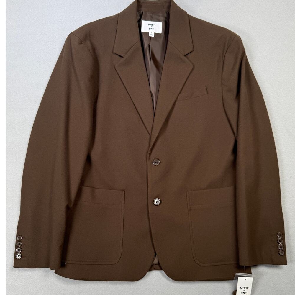 Mode of One Men's Relaxed-Fit Suit Blazer, walnut small $139